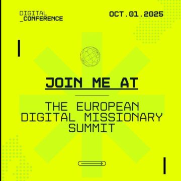 Update: European Digital Missionary Summit am 1. Oktober – kostenlos & online!